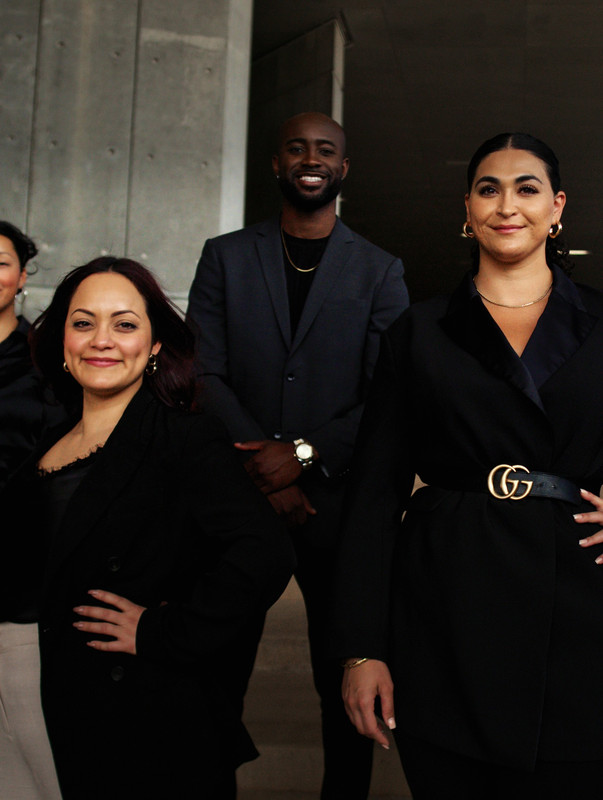 Nelly Lara Cruz with Legacy in Motion advisory team